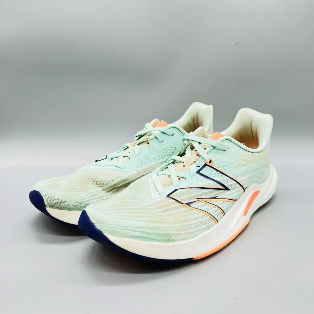 New Balance Shoes Womens 10 Green Mesh Low Top Running Athletic Sneakers